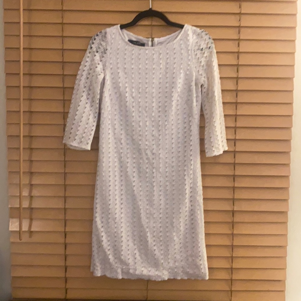White Nine West Dress